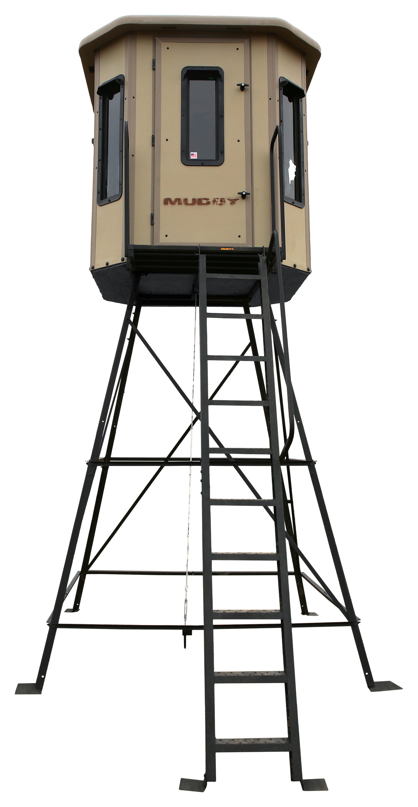 Muddy The Bull Box Hunting Blind with Elite Tower - 10' | BoondockGear.com